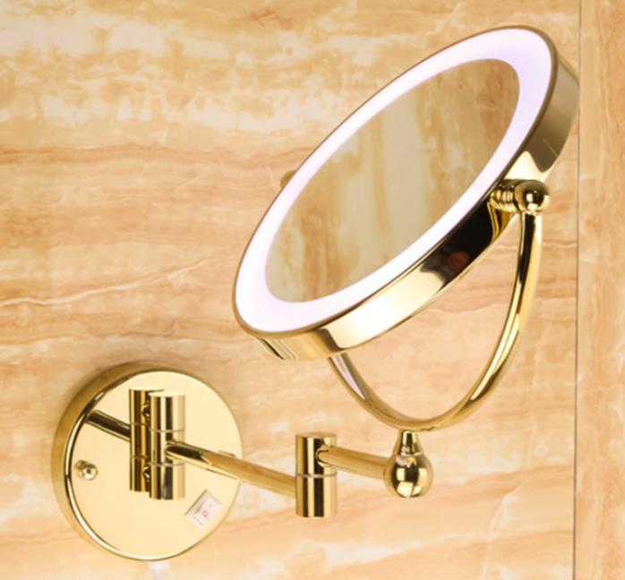 LED Lighted Double-Sided Mirror